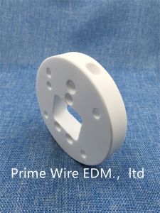 Isolator Plate Ø110x20mm with side hole